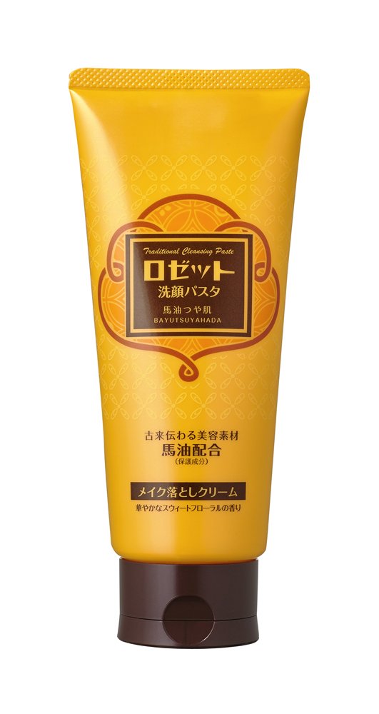 Amazon | ロゼット洗顔パスタ 馬油つや肌メイク落とし 180g | ロゼット